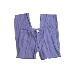 London Jean 100% Linen Wide Leg Pants Size 12
